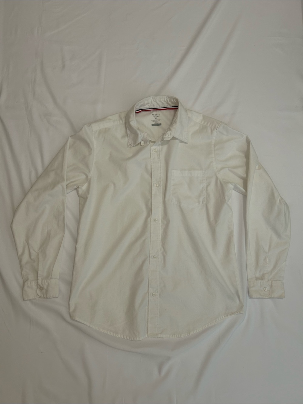 French Toast White Button Up Dress Shirt